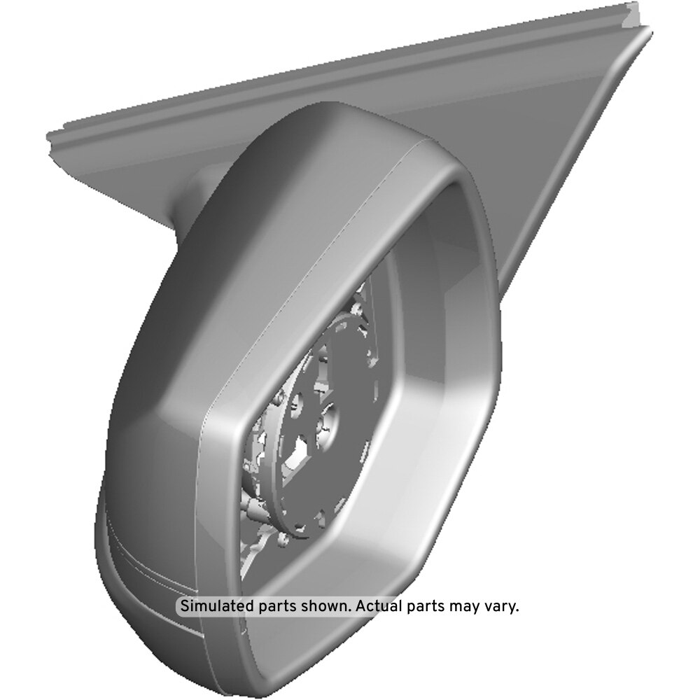 GM Genuine Parts Outside Rearview Mirror Housing