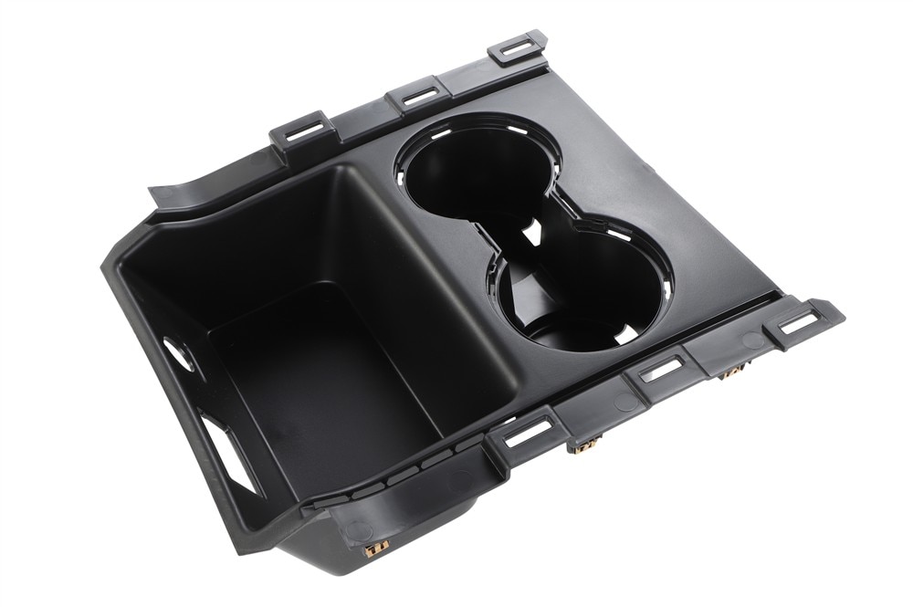 GM Genuine Parts Black Front Floor Console Cup Holder Trim Plate
