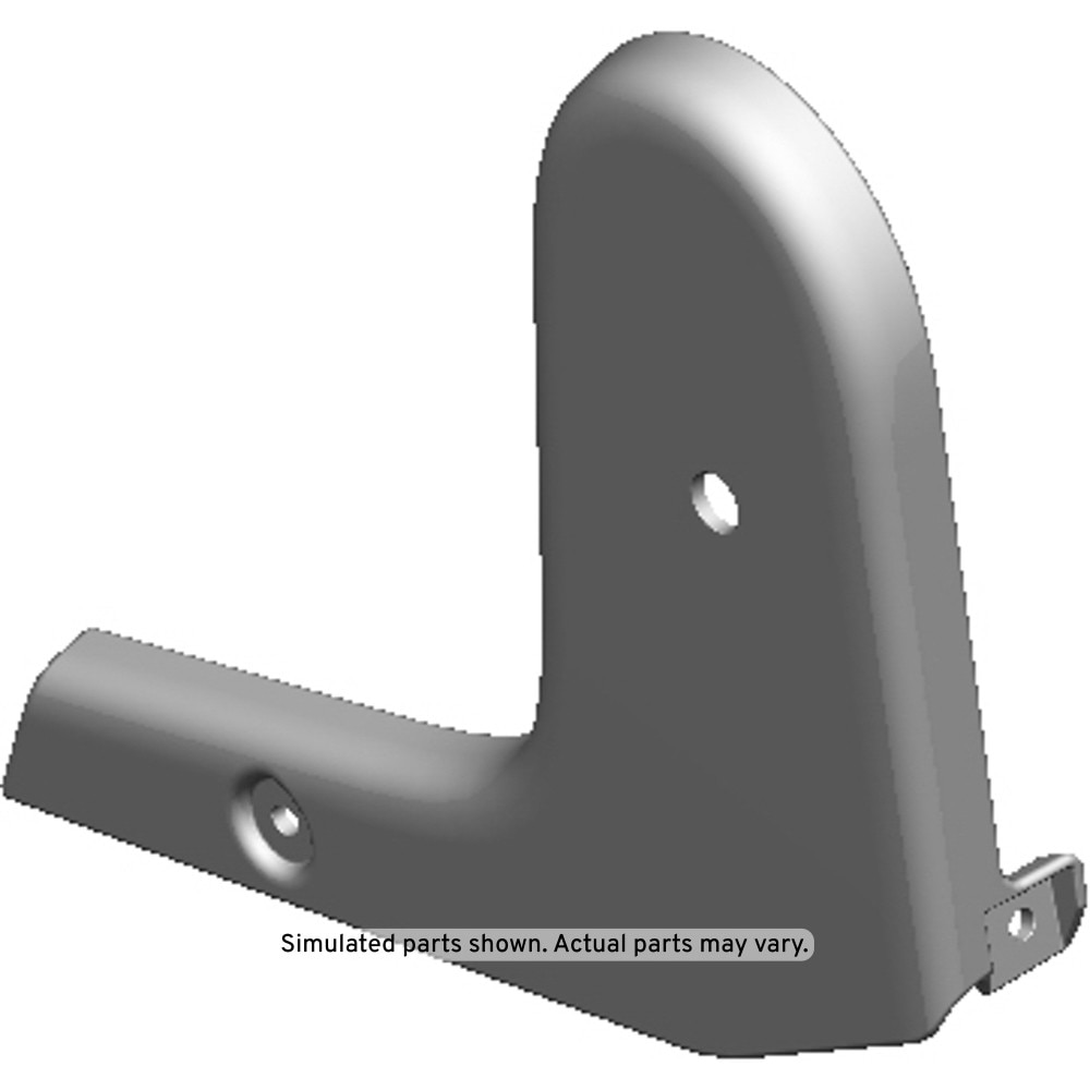 GM Genuine Parts Black Rear Driver Side Seat Outer Hinge Finish Cover