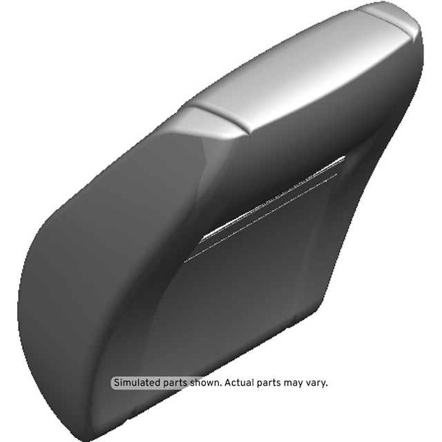GM Genuine Parts Titanium Front Passenger Side Seat Back Cover