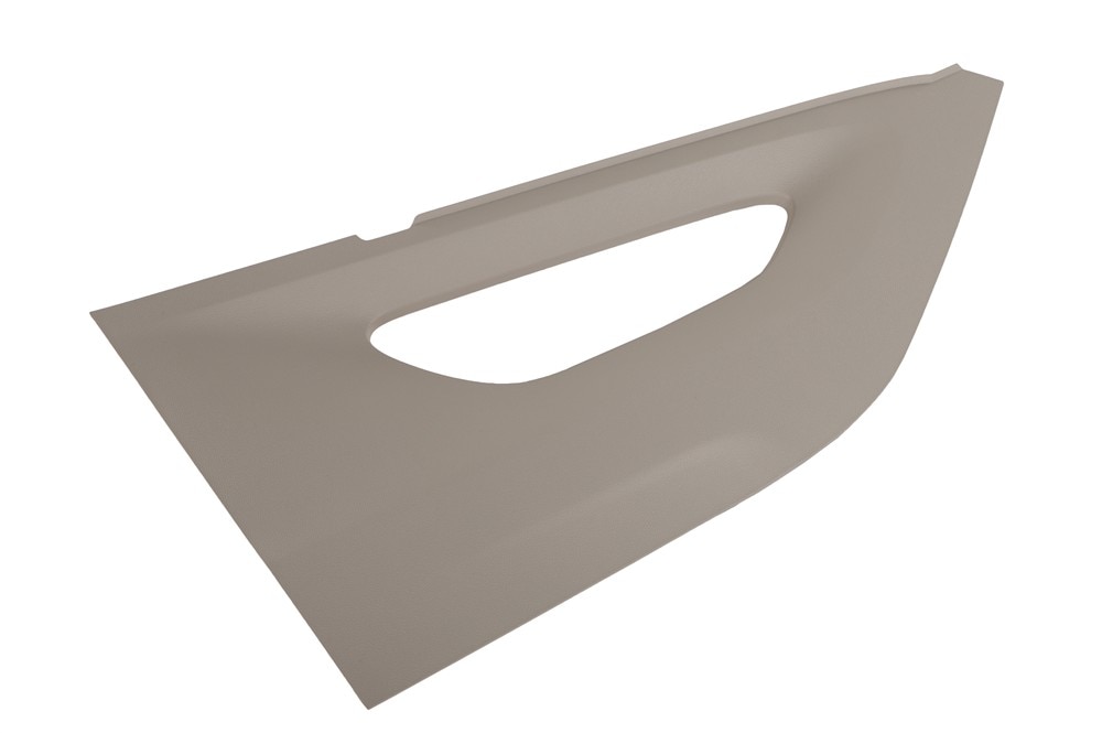 GM Genuine Parts Beige Passenger Side Front Floor Console Extension Panel