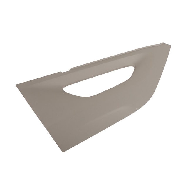 GM Genuine Parts Beige Passenger Side Front Floor Console Extension Panel