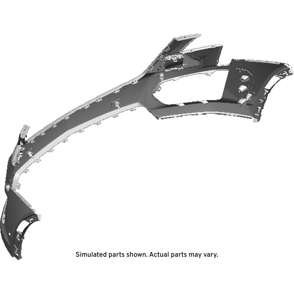 GM Genuine Parts Front Bumper Upper Fascia