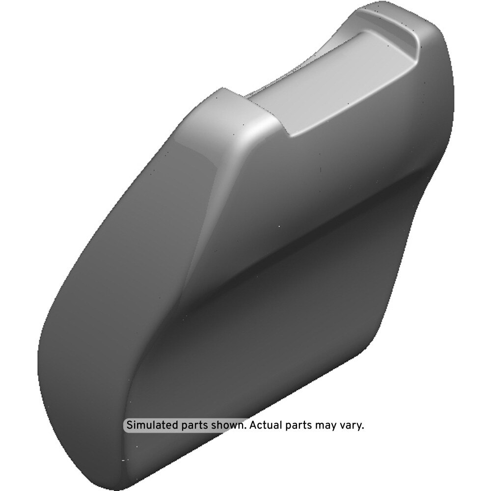 GM Genuine Parts Black Front Passenger Side Seat Back Cover