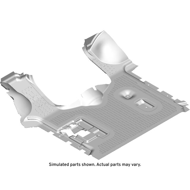 GM Genuine Parts Front Floor Panel Mat
