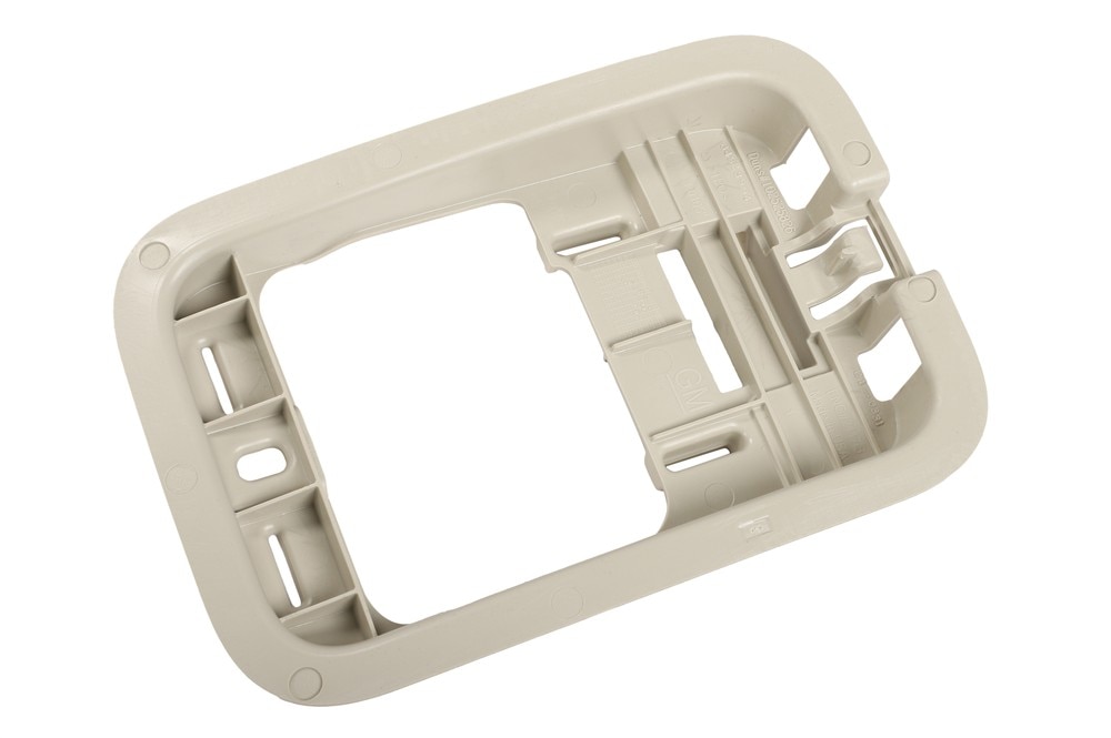 GM Genuine Parts Whisper Beige Rear Seat Center Belt Opening Bezel