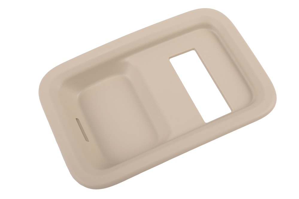 GM Genuine Parts Whisper Beige Rear Seat Center Belt Opening Bezel