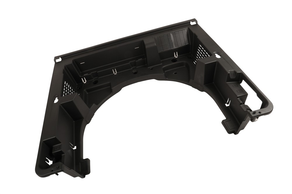 GM Genuine Parts Jet Black Rear Compartment Floor Stowage Trim Compartment