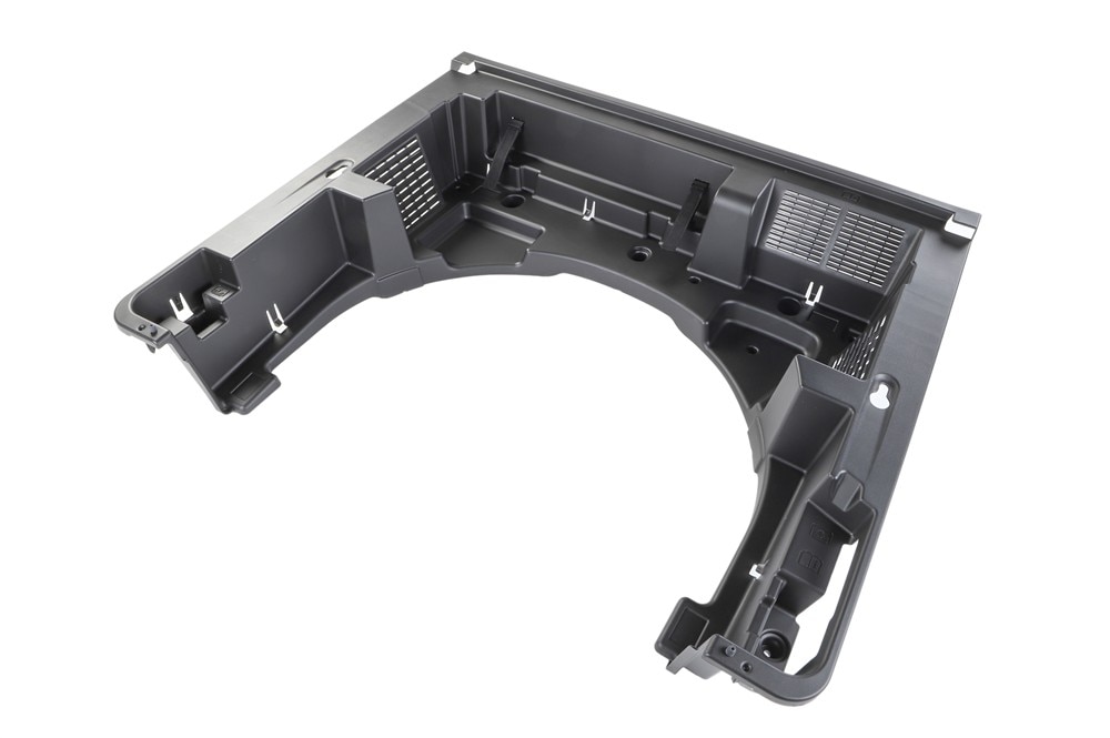 GM Genuine Parts Black Rear Compartment Floor Stowage Trim Compartment