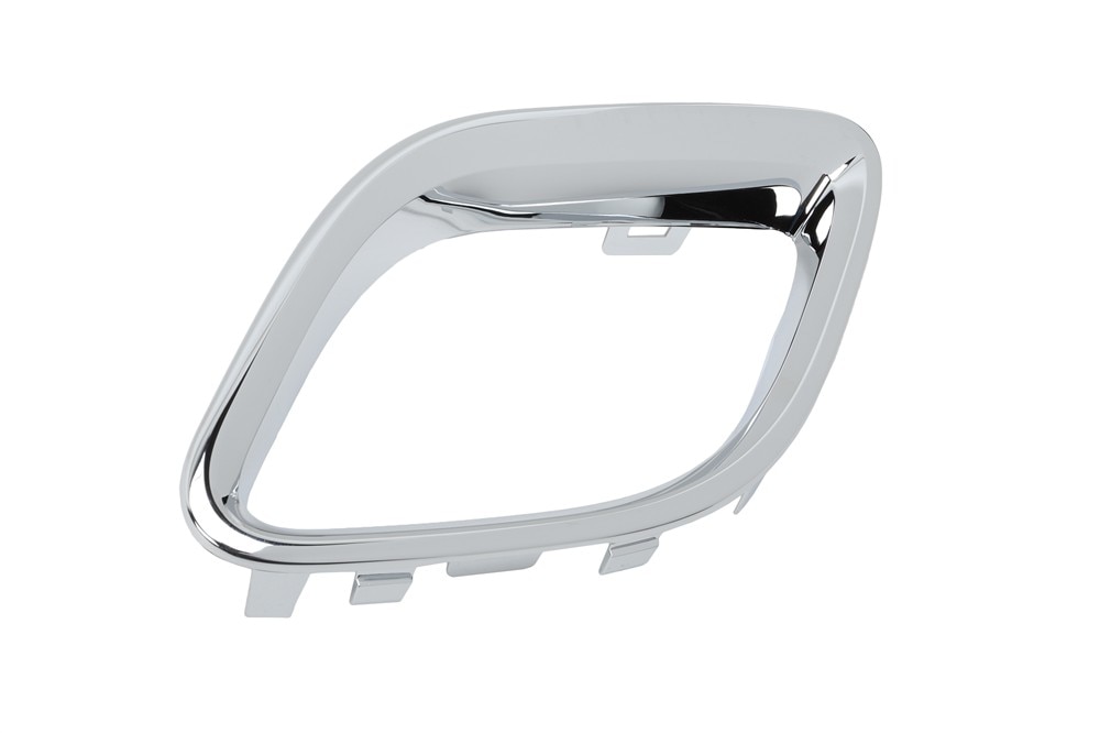 GM Genuine Parts Exterior Bright Chrome Front Driver Side Fog Lamp Bezel Insert