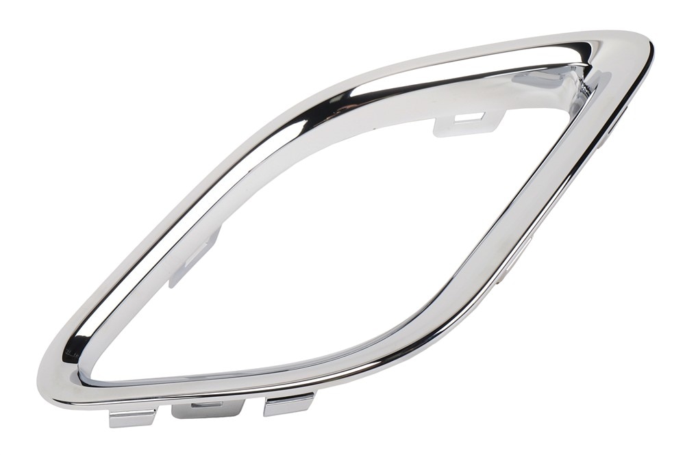 GM Genuine Parts Exterior Bright Chrome Front Passenger Side Fog Lamp Bezel Insert