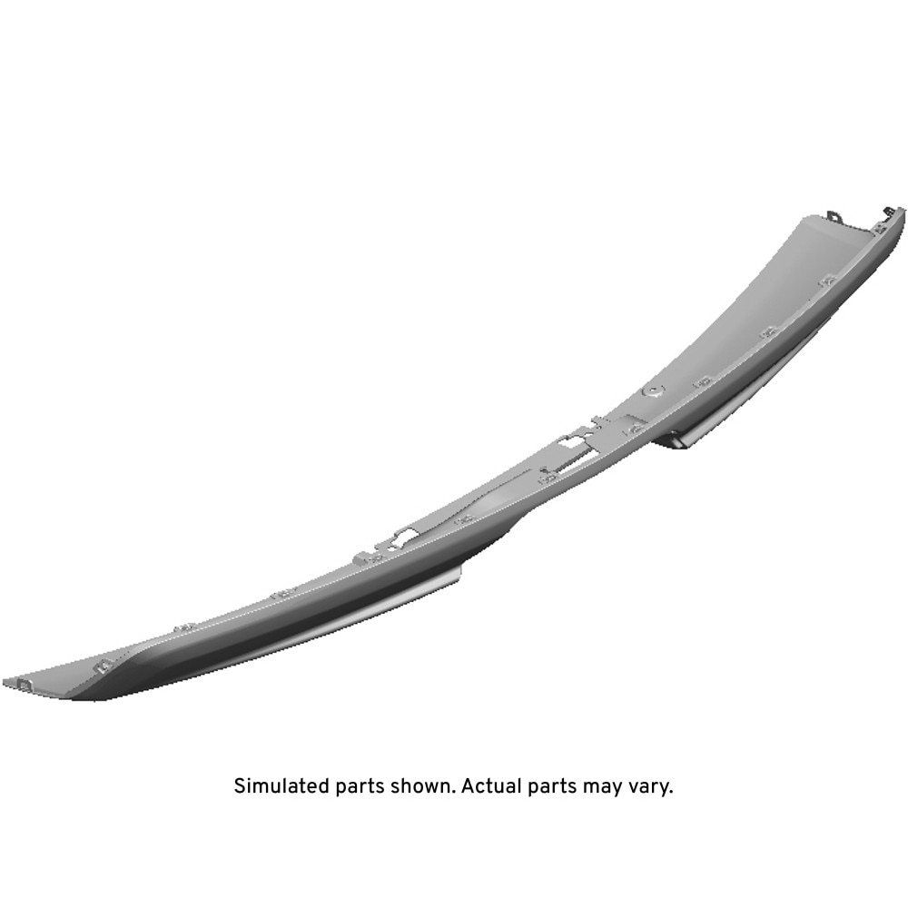 GM Genuine Parts Primed Rear Bumper Valance Panel