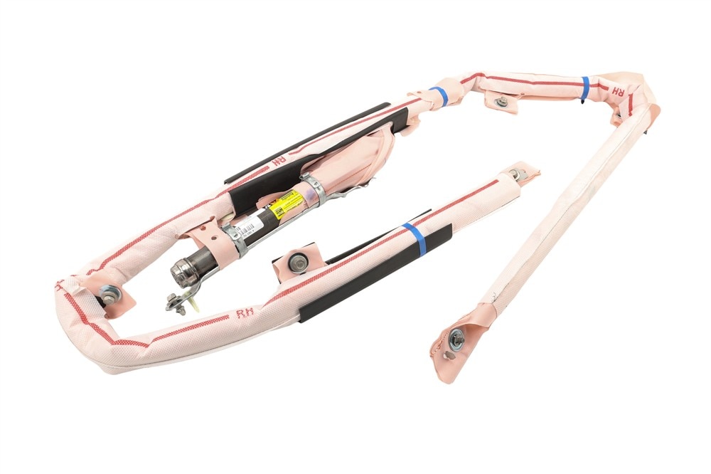 GM Genuine Parts Passenger Side Front and Rear Row Roof Rail Airbag