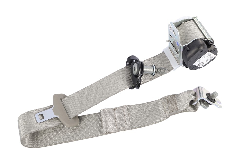 GM Genuine Parts Light Titanium Rear Passenger Side Seat Belt Retractor