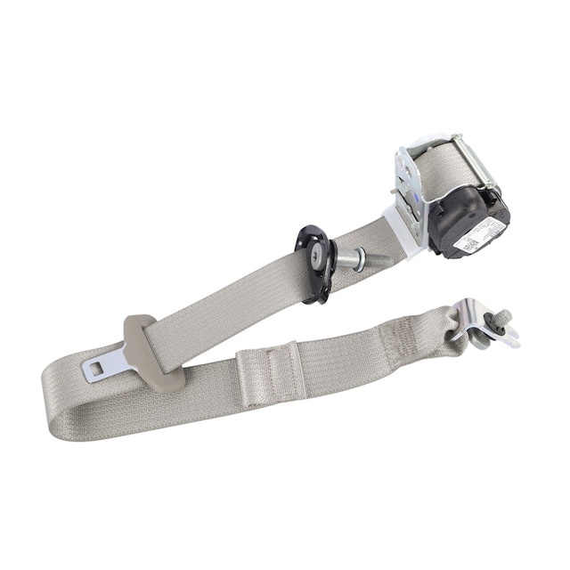 GM Genuine Parts Light Titanium Rear Passenger Side Seat Belt Retractor
