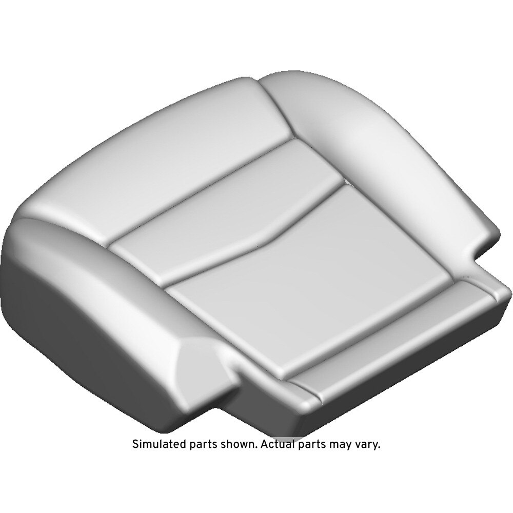 GM Genuine Parts Bittersweet Rear Passenger Side Seat Cushion Cover