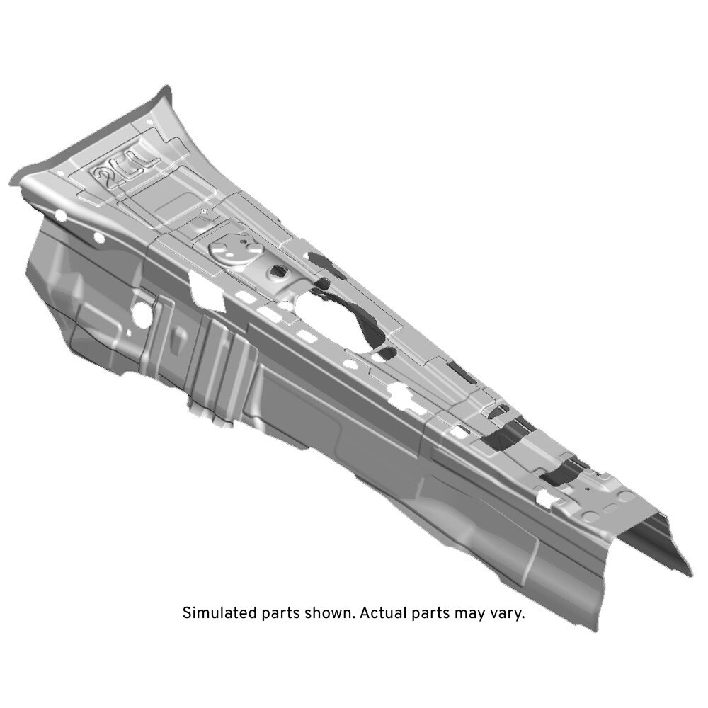 GM Genuine Parts Floor Panel Tunnel Panel Front Insulator