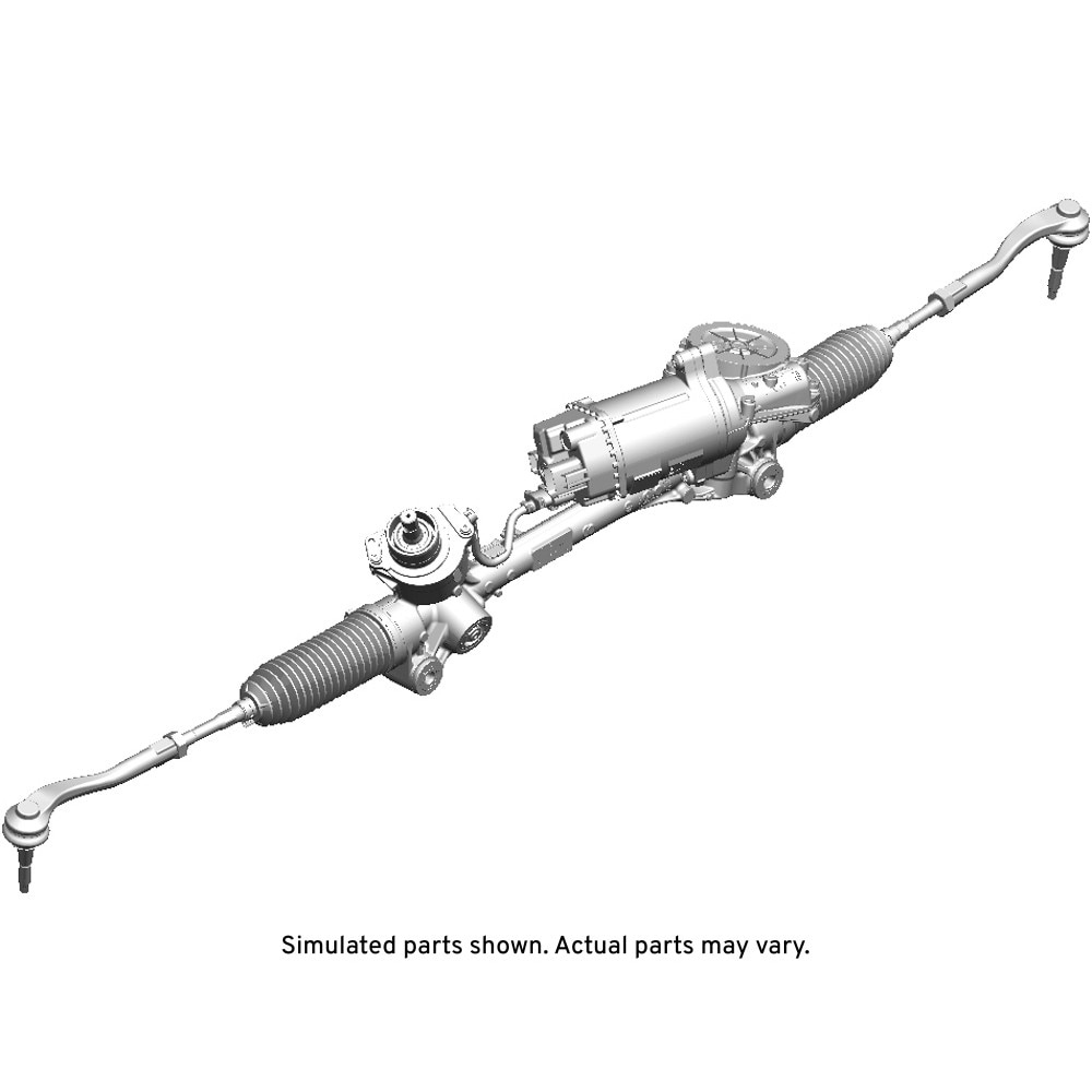 GM Genuine Parts Electric Dual Pinion Rack and Pinion Steering Gear