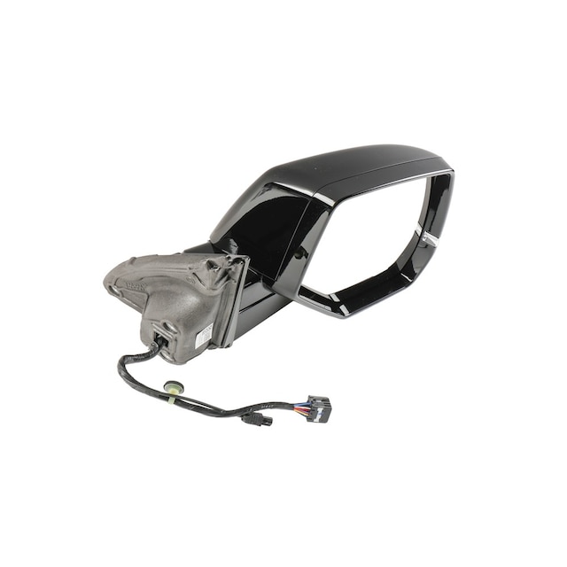 GM Genuine Parts Black Passenger Side Door Mirror Housing