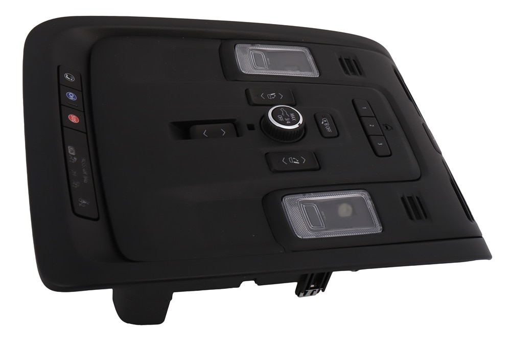 GM Genuine Parts Black Roof Console