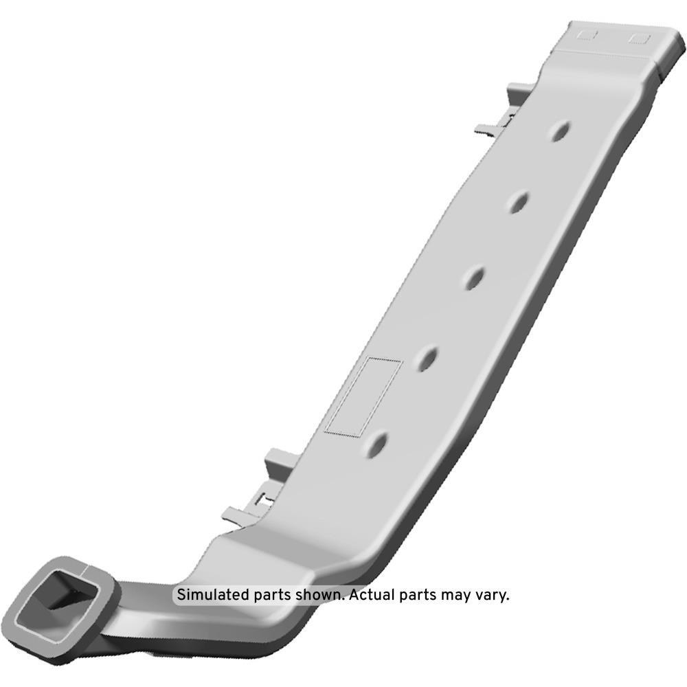 GM Genuine Parts Driver Side Auxiliary Air Conditioning Air Lower Duct