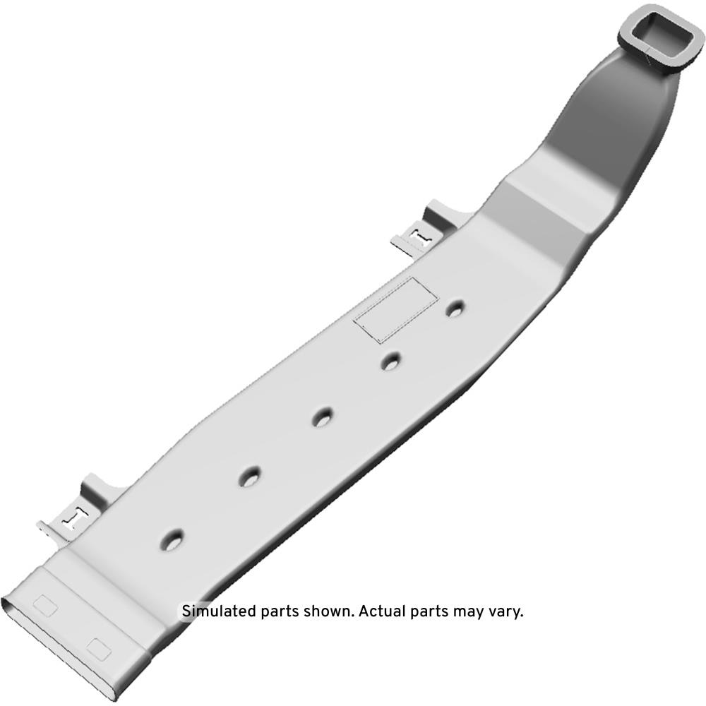GM Genuine Parts Passenger Side Auxiliary Air Conditioning Air Lower Duct