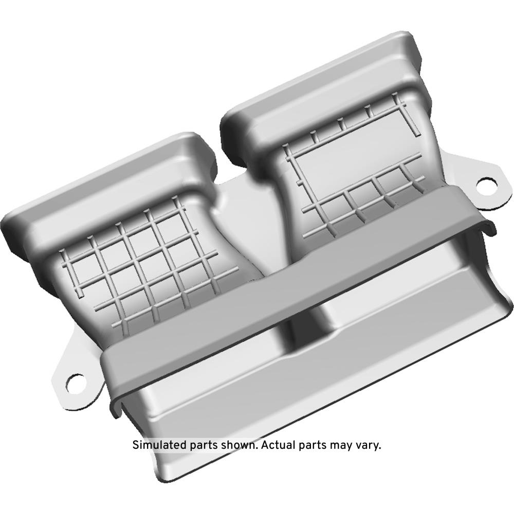 GM Genuine Parts Auxiliary Air Conditioning Air Outlet Center Duct