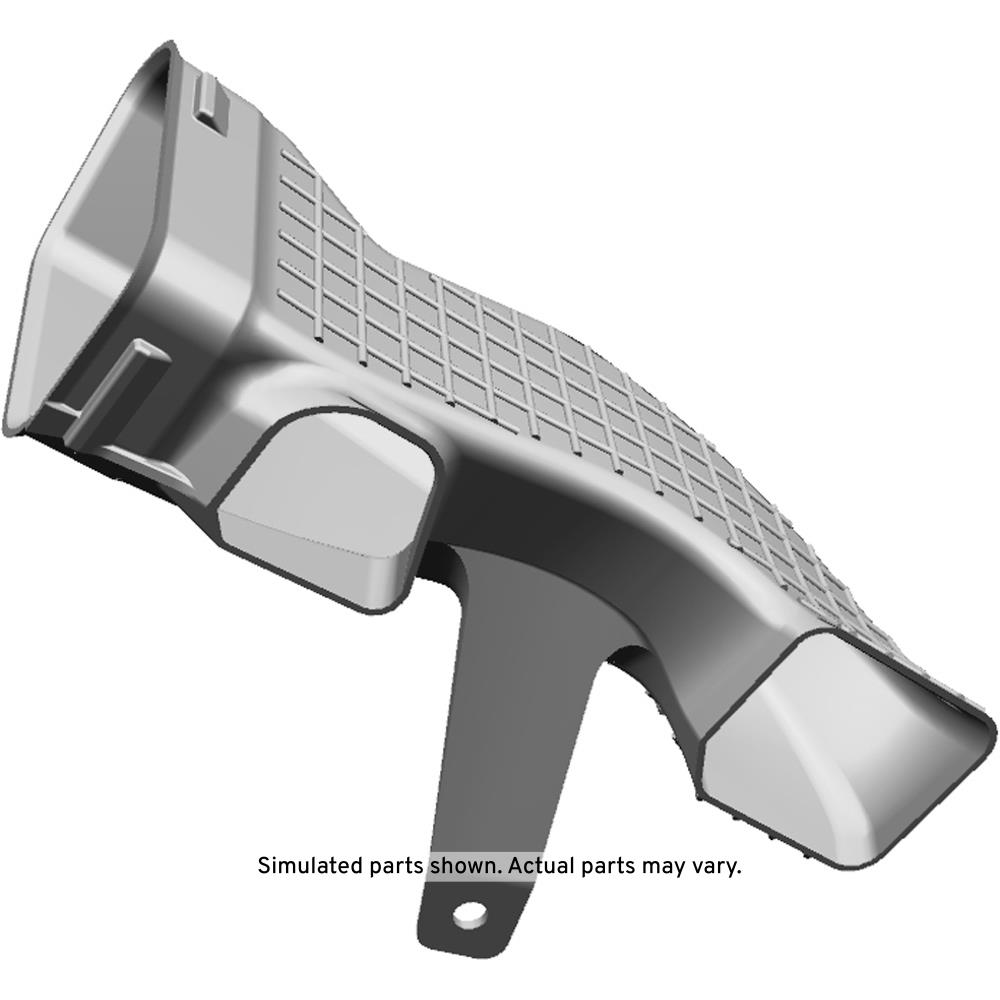 GM Genuine Parts Floor Front Passenger Side Air Outlet Duct