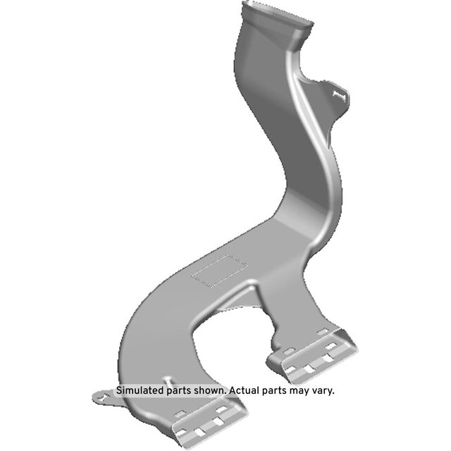 GM Genuine Parts Floor Rear Driver Side Air Outlet Duct