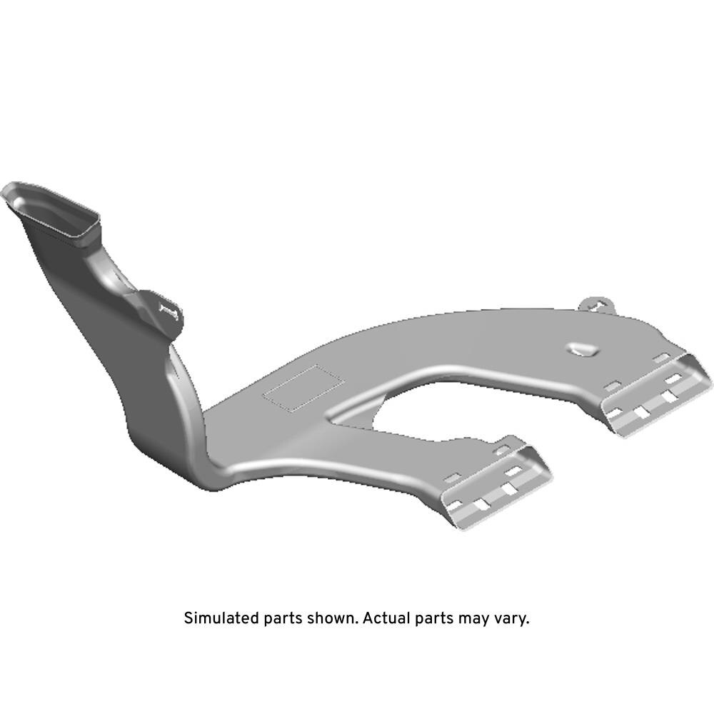GM Genuine Parts Floor Rear Passenger Side Air Outlet Duct