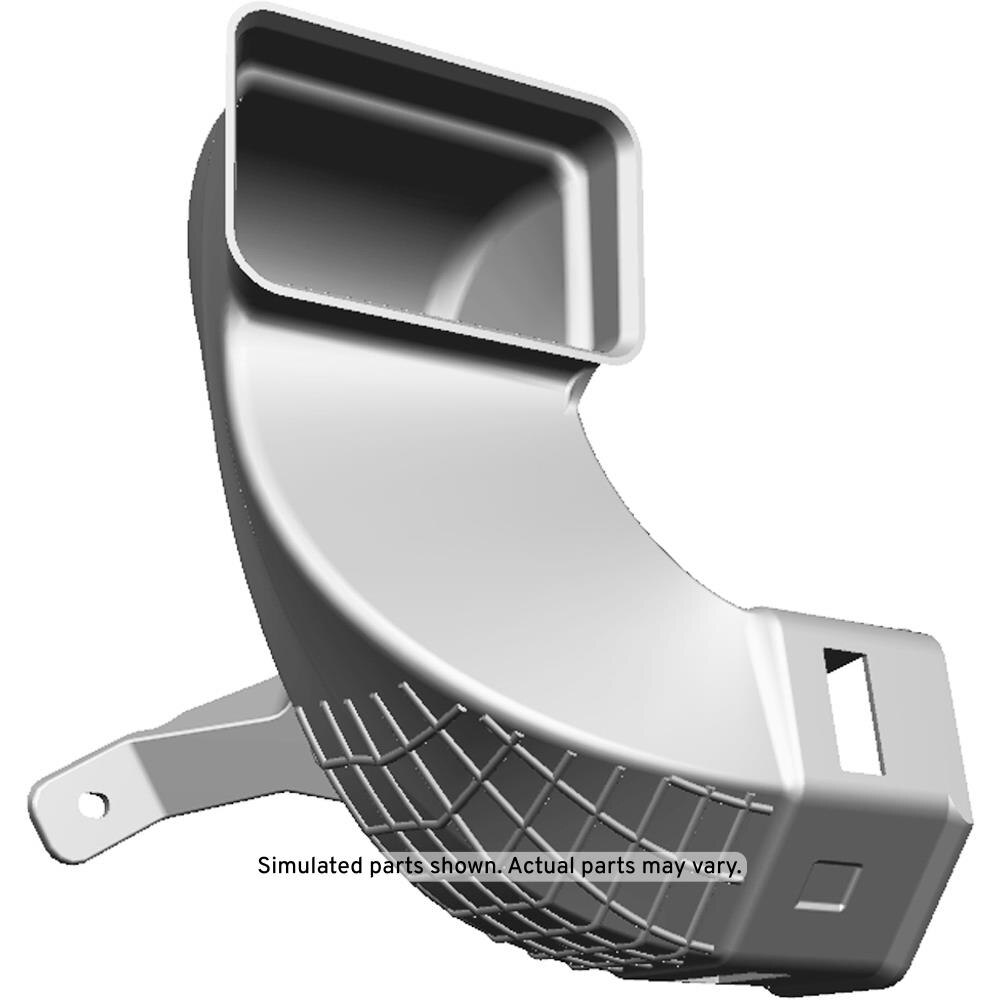 GM Genuine Parts Driver Side Instrument Panel Outer Air Outlet Duct