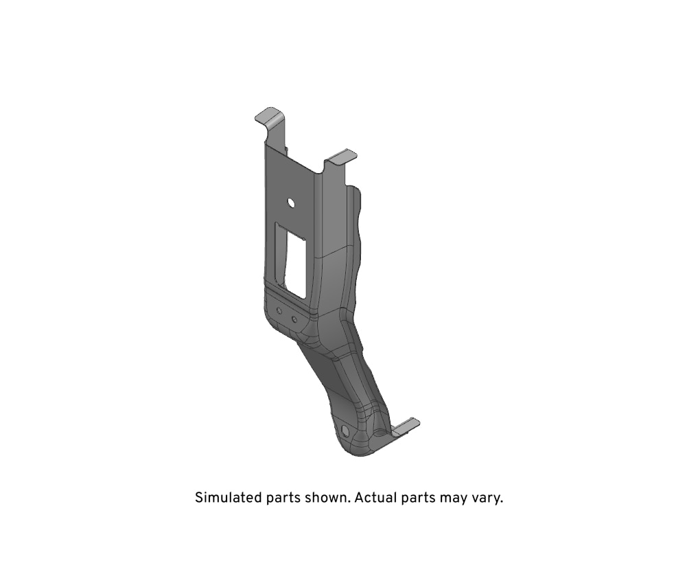 GM Genuine Parts Driver Side Pickup Box Platform Front Cross Sill Reinforcement