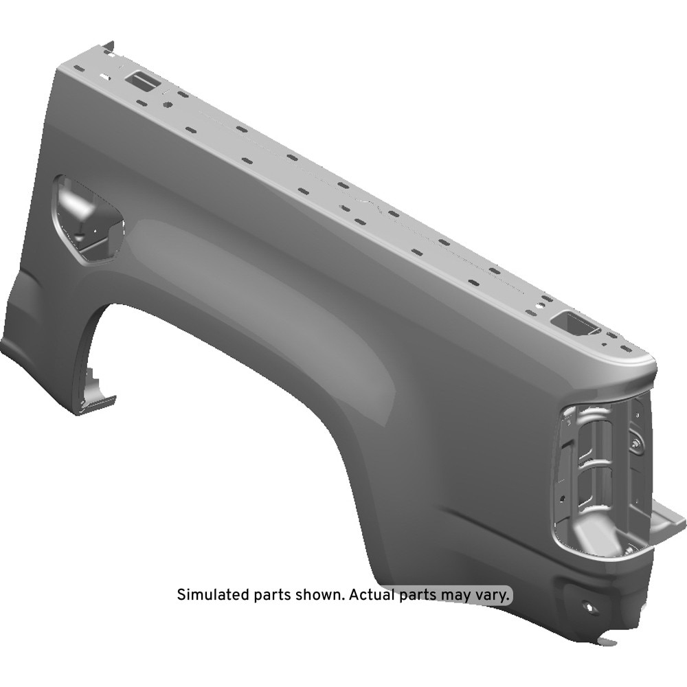GM Genuine Parts Pickup Box Driver Side Outer Side Panel