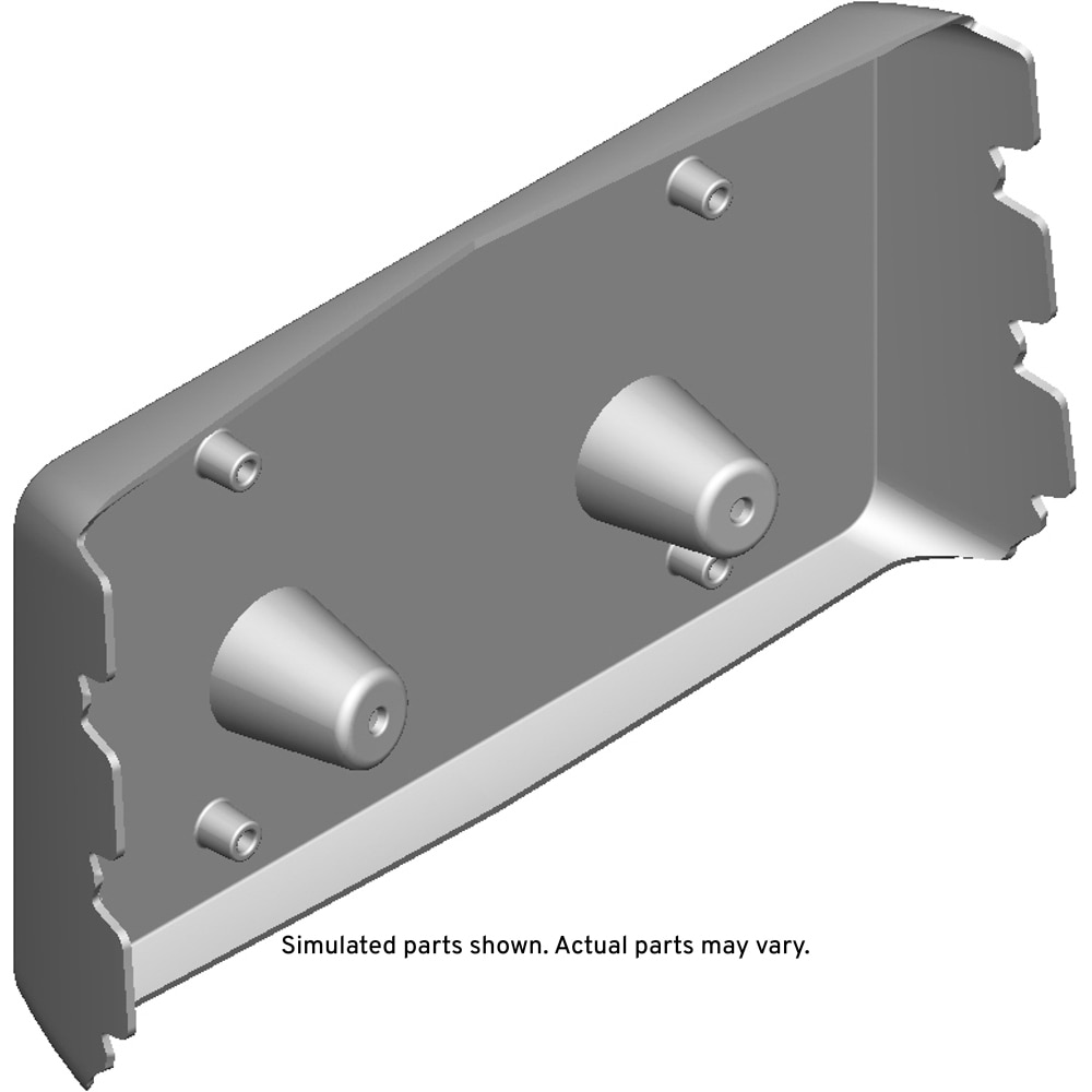 GM Genuine Parts Front License Plate Bracket