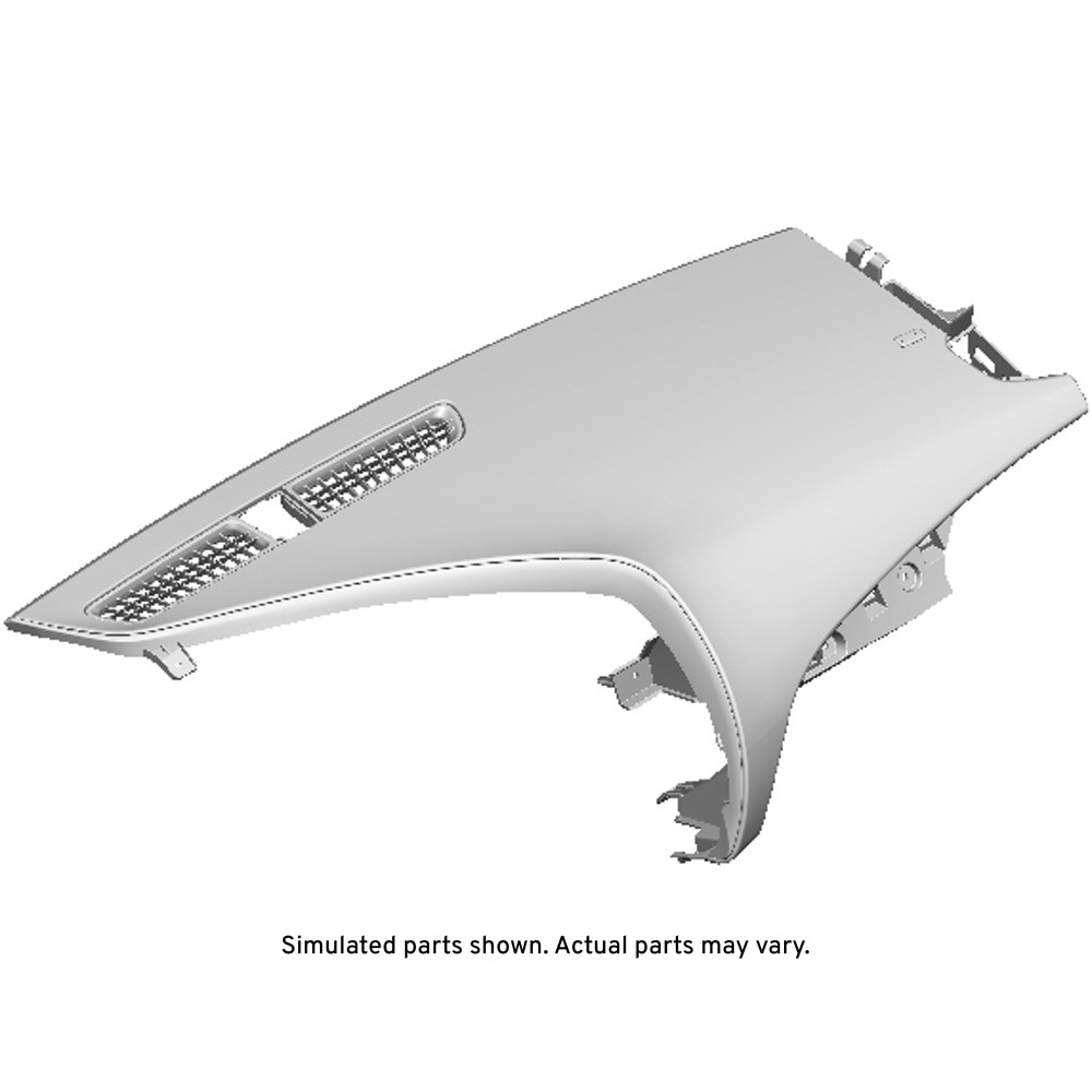 GM Genuine Parts Black Passenger Side Instrument Panel Upper Trim Panel