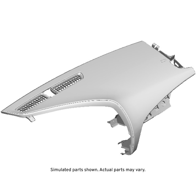 GM Genuine Parts Black Passenger Side Instrument Panel Upper Trim Panel