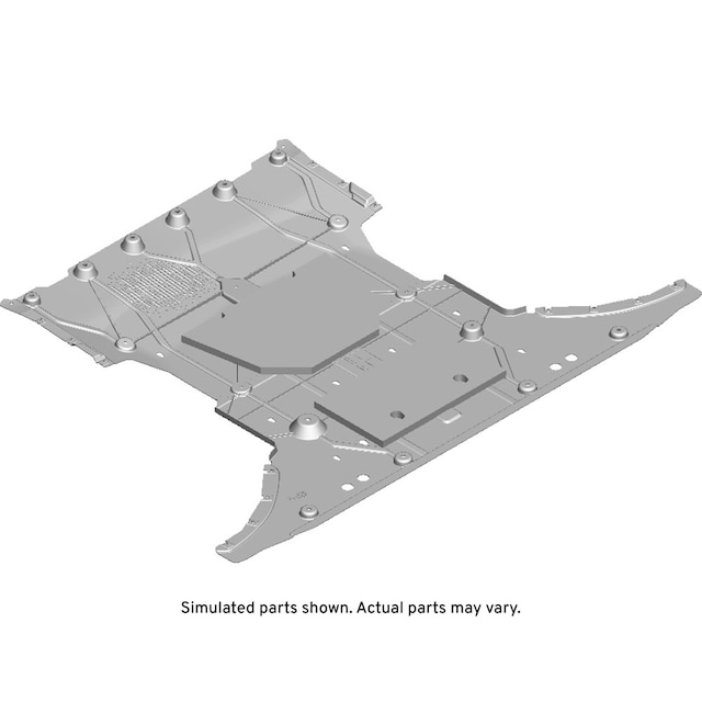 GM Genuine Parts Front Compartment Air Deflector