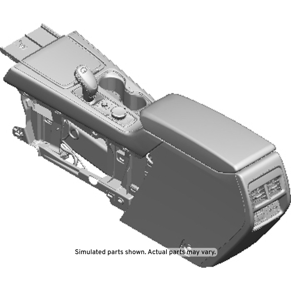 GM Genuine Parts Light Platinum Front Floor Console