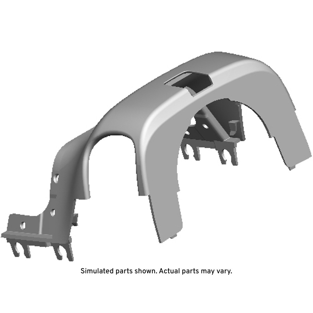 GM Genuine Parts Bittersweet Instrument Panel Steering Column Upper Trim Cover