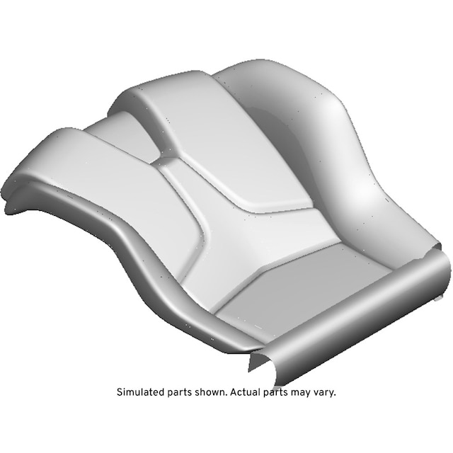 GM Genuine Parts Black Driver Seat Cushion Cover