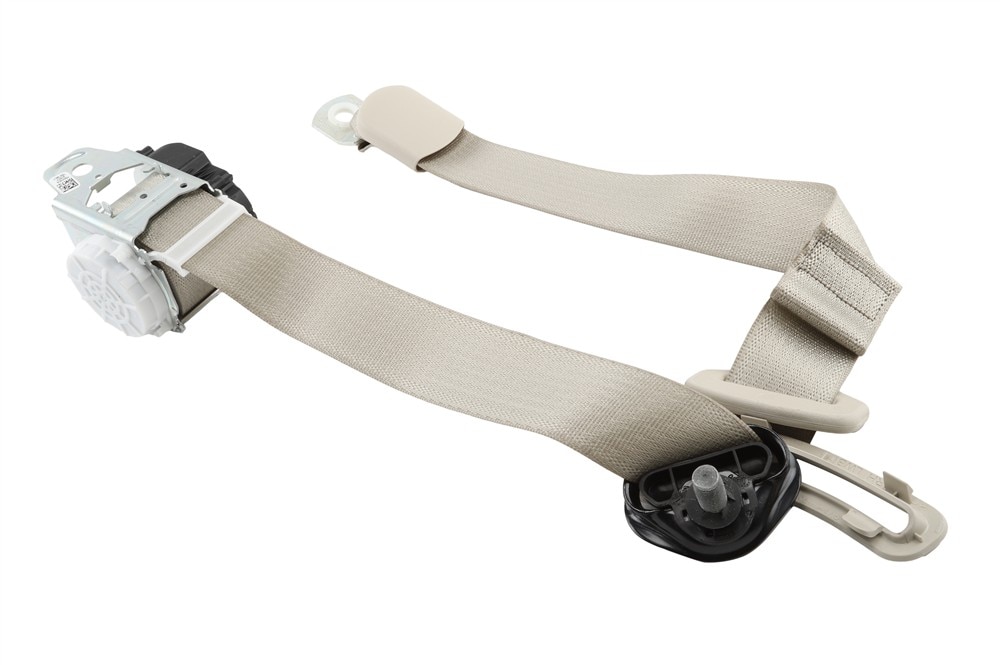 GM Genuine Parts Shale Rear Passenger Side Seat Belt Retractor Kit