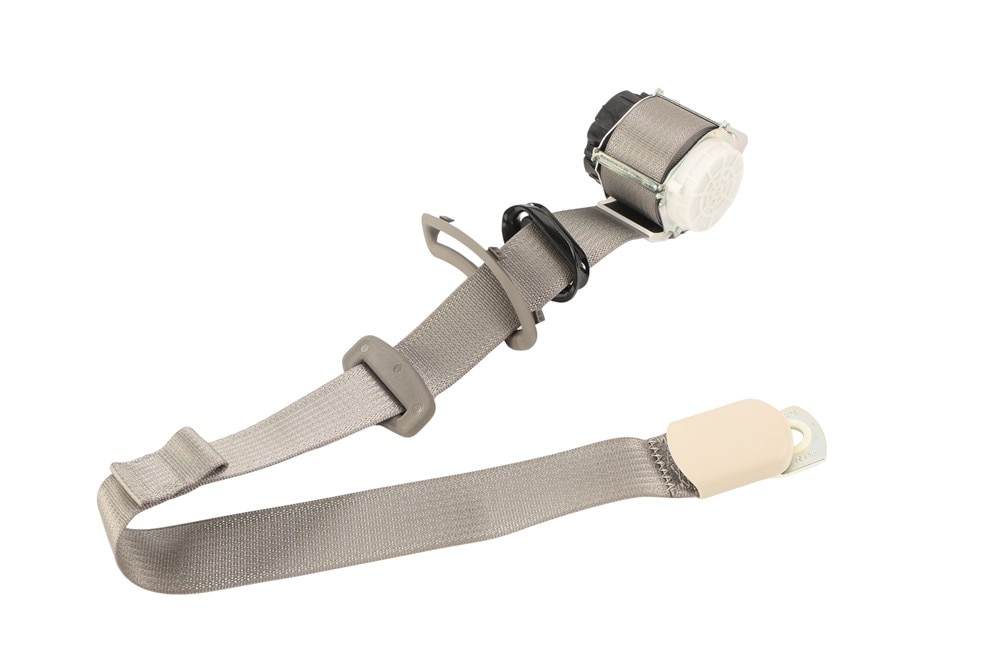 GM Genuine Parts Titanium Rear Passenger Side Seat Belt Retractor Kit
