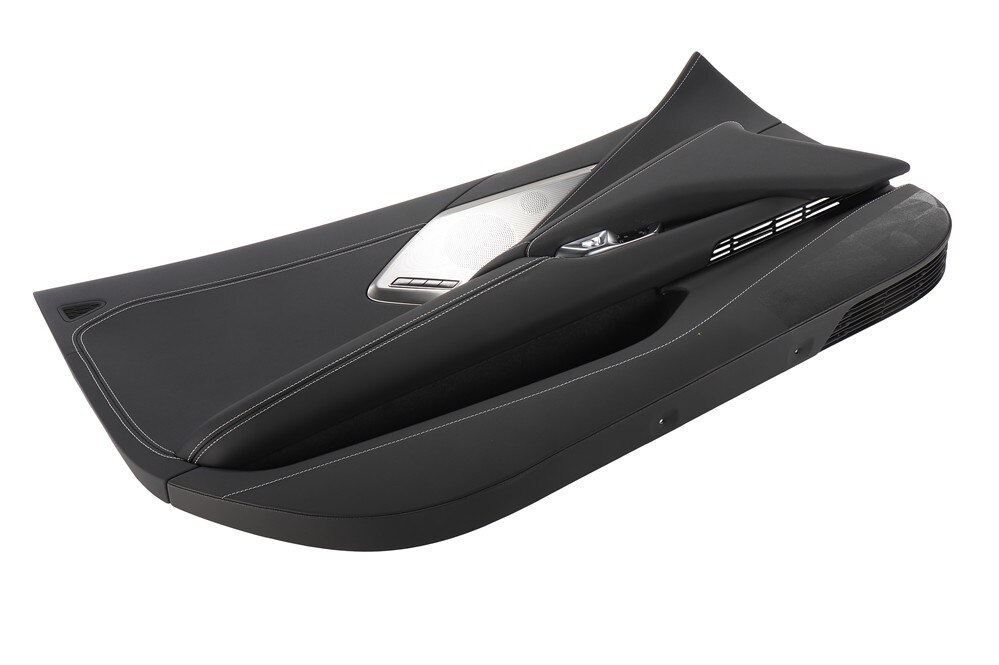 GM Genuine Parts Black Front Driver Side Door Trim