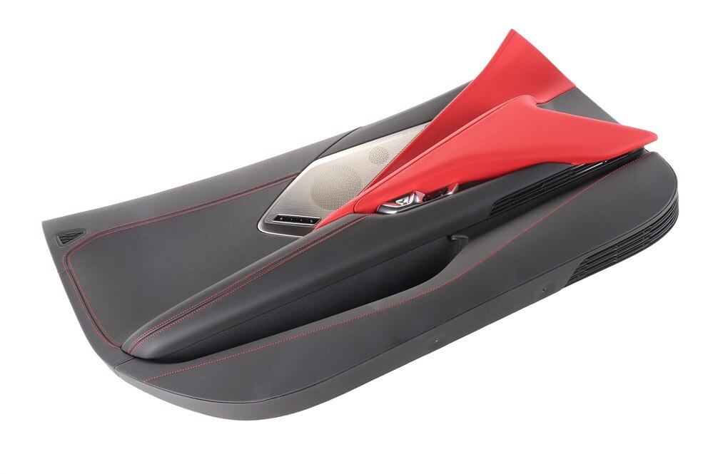 GM Genuine Parts Black Front Driver Side Door Trim
