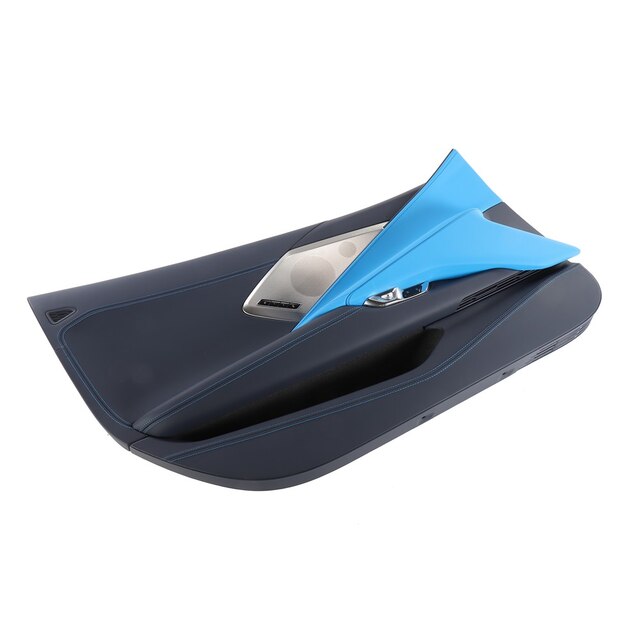GM Genuine Parts Blue Front Driver Side Door Trim