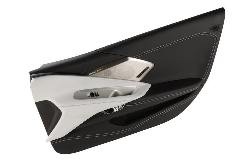 GM Genuine Parts Jet Black Front Passenger Side Door Trim