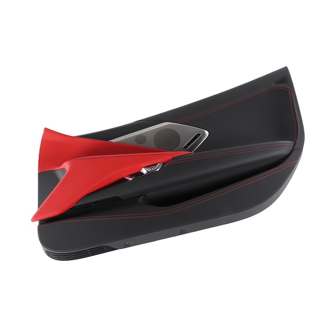 GM Genuine Parts Black Front Passenger Side Door Trim