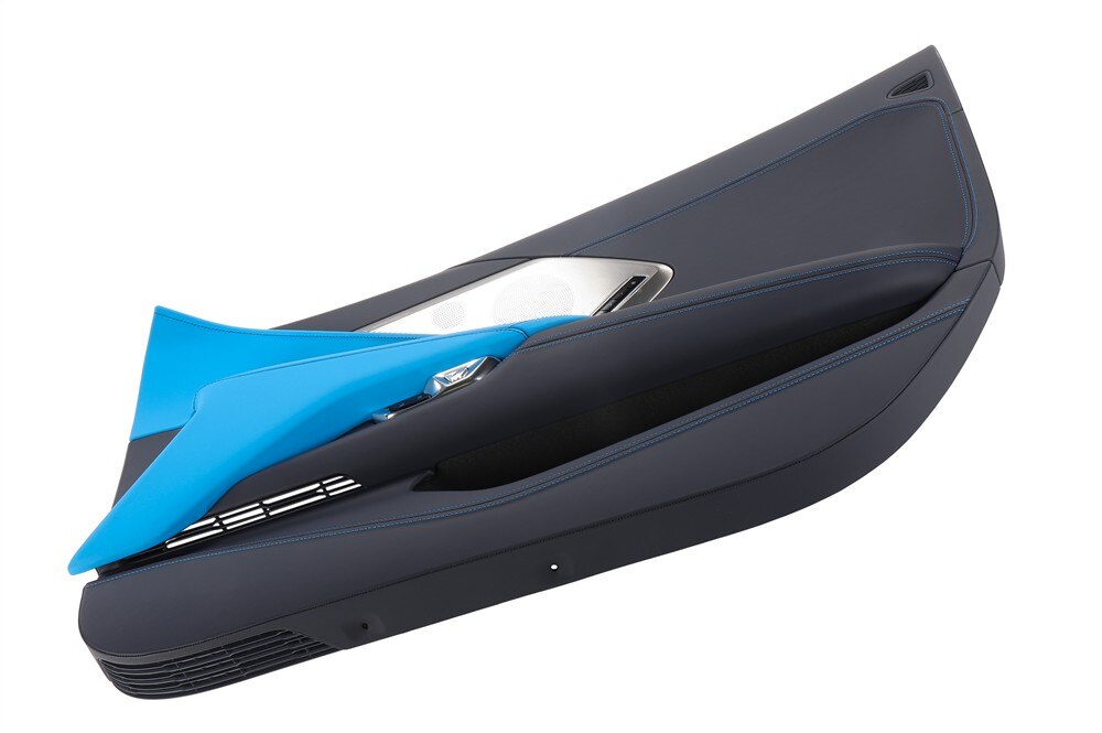 GM Genuine Parts Twilight Blue Front Passenger Side Door Trim