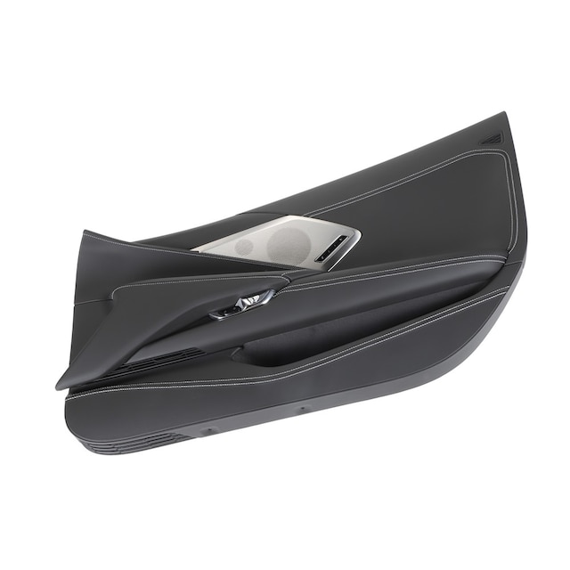 GM Genuine Parts Jet Black Front Passenger Side Door Trim