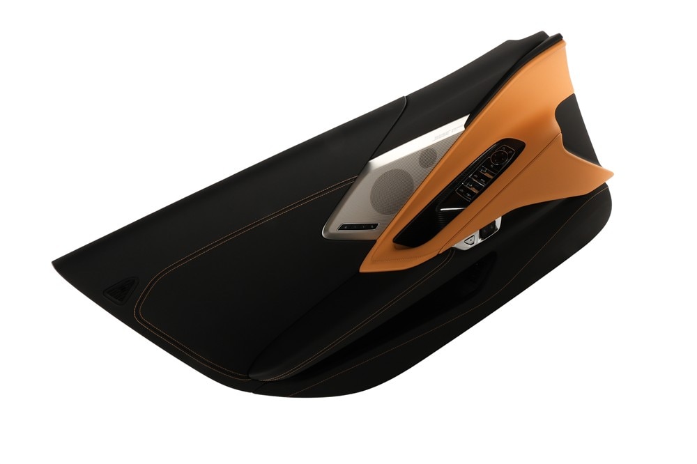 GM Genuine Parts Black Front Driver Side Door Trim